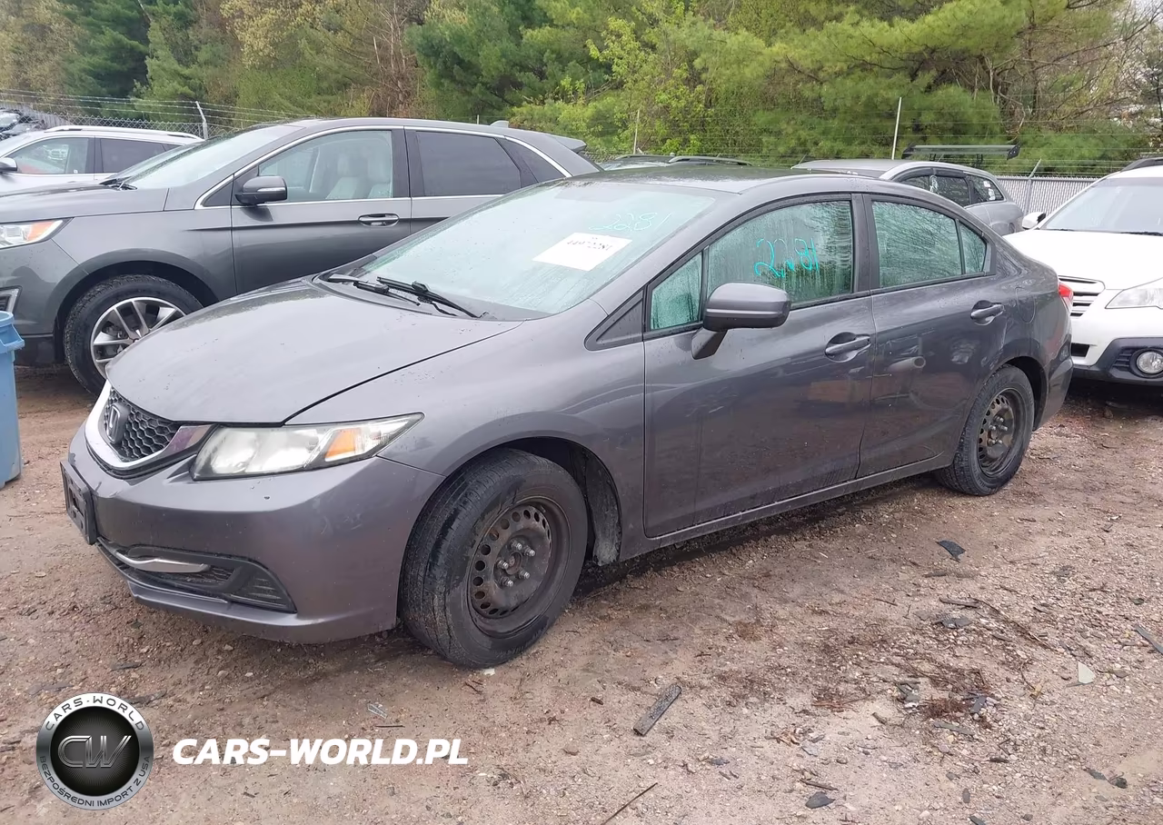 2015 Honda Civic Lx VIN:2HGFB2F53FH505782 - 2