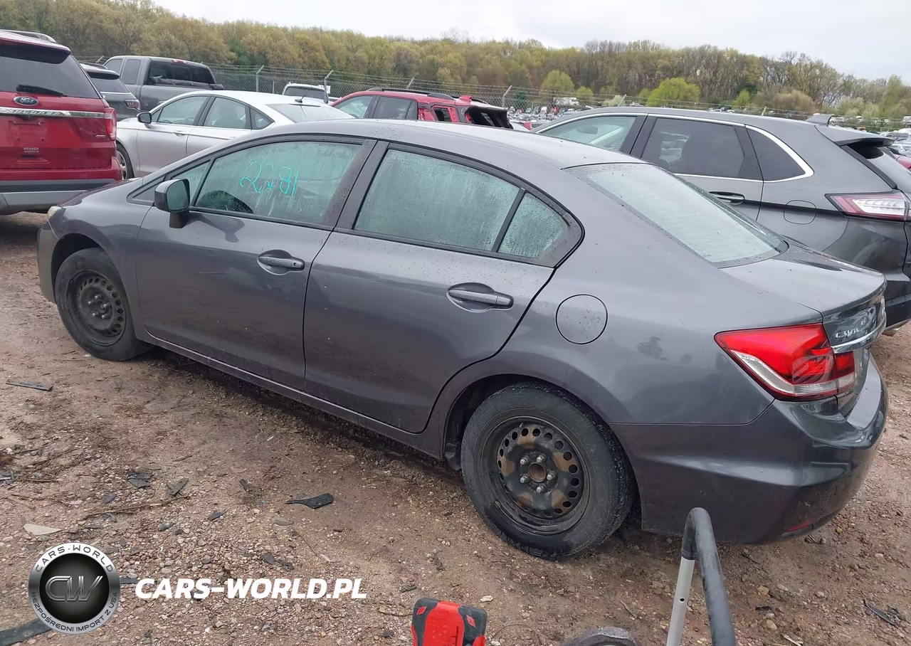 2015 Honda Civic Lx VIN:2HGFB2F53FH505782 - 3
