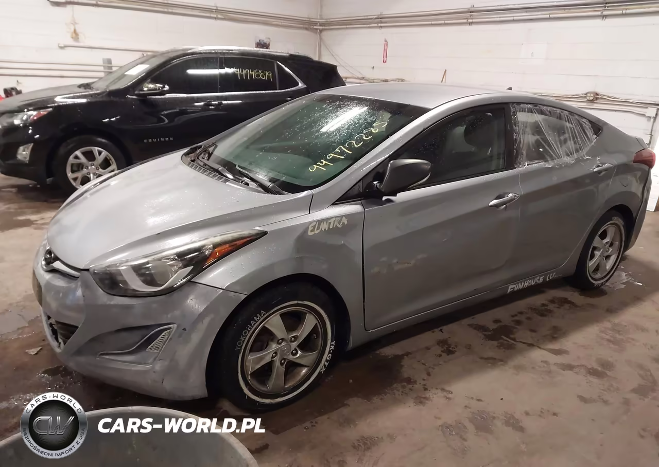 2015 Hyundai Elantra Se VIN:5NPDH4AE0FH640538 - 2