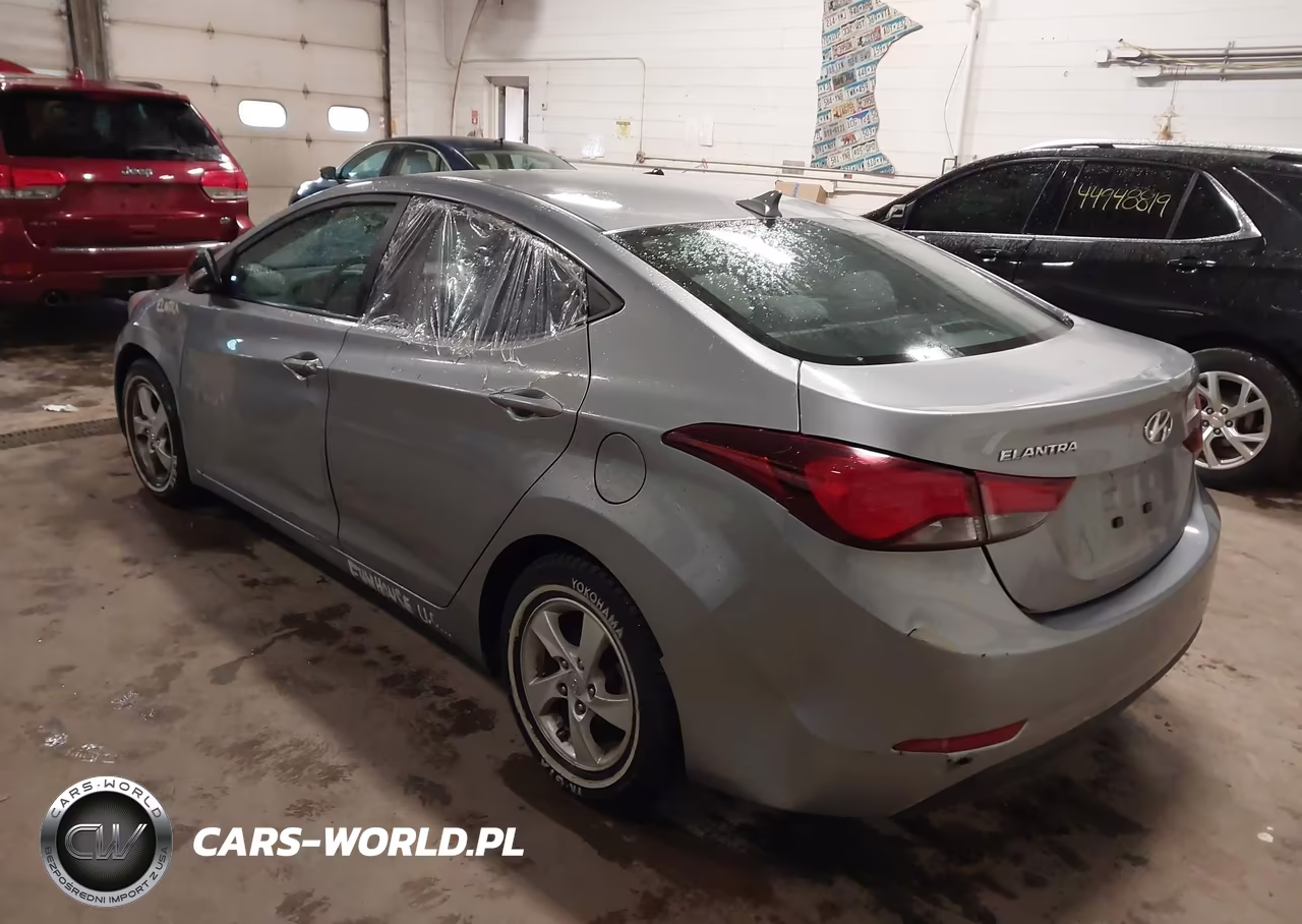 2015 Hyundai Elantra Se VIN:5NPDH4AE0FH640538 - 3