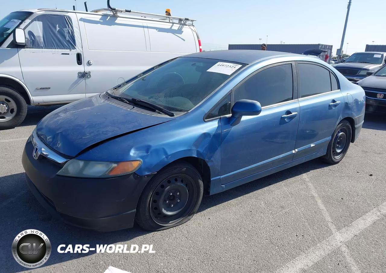 2007 Honda Civic Lx VIN:1HGFA16507L098764 - 2
