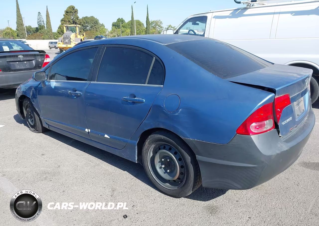 2007 Honda Civic Lx VIN:1HGFA16507L098764 - 3