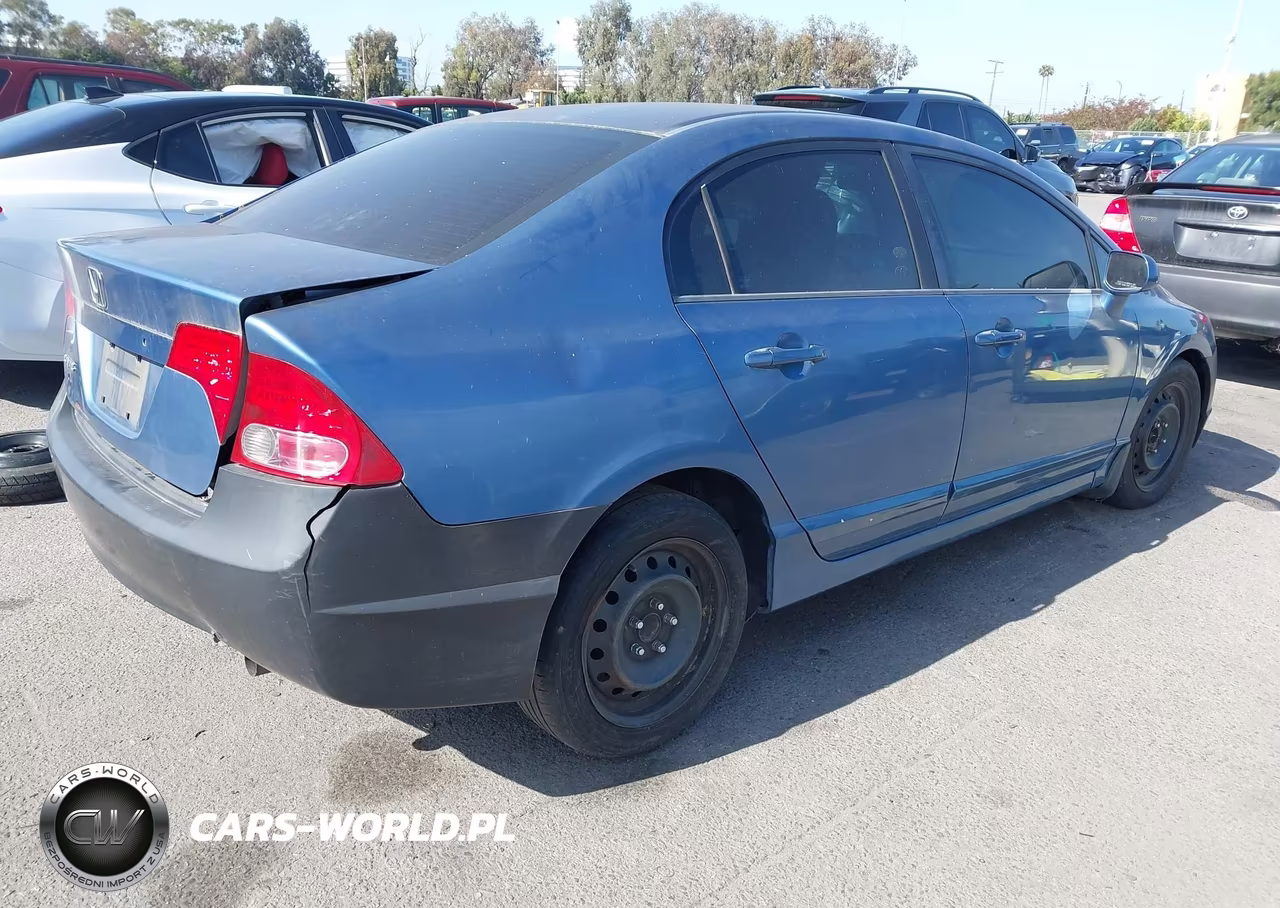 2007 Honda Civic Lx VIN:1HGFA16507L098764 - 4
