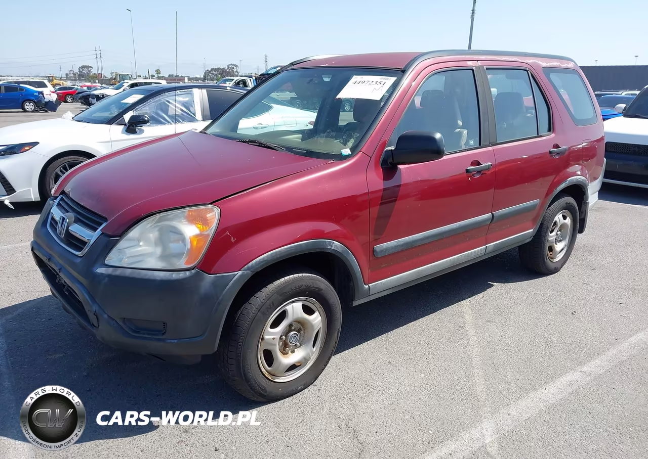 2003 Honda Cr-V Lx VIN:JHLRD684X3C019005 - 2