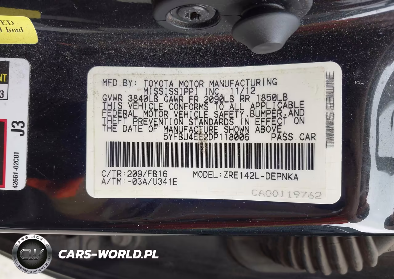 2013 Toyota Corolla Le VIN:5YFBU4EE2DP118006 - 9