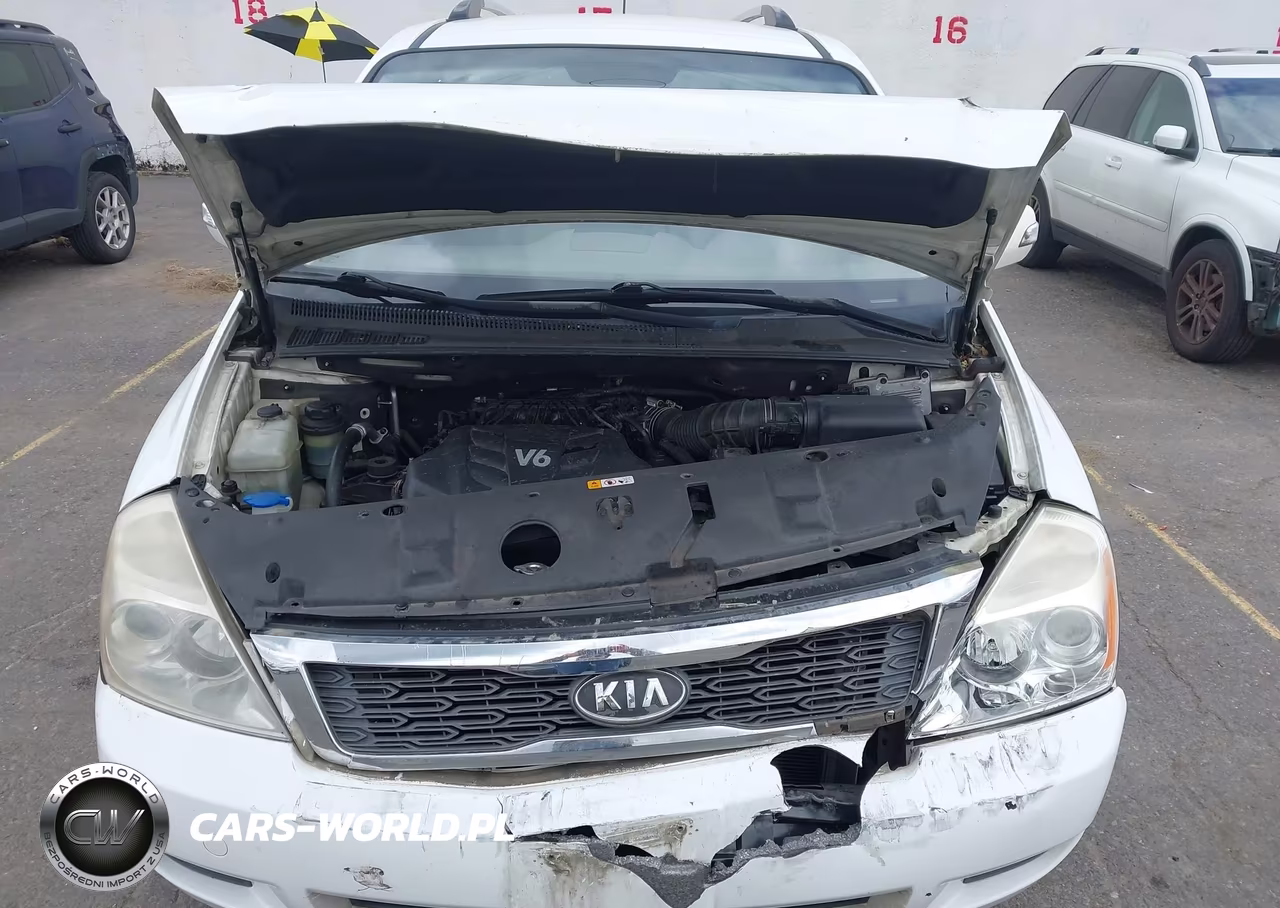 2011 Kia Sedona Lx VIN:KNDMG4C76B6366154 - 10