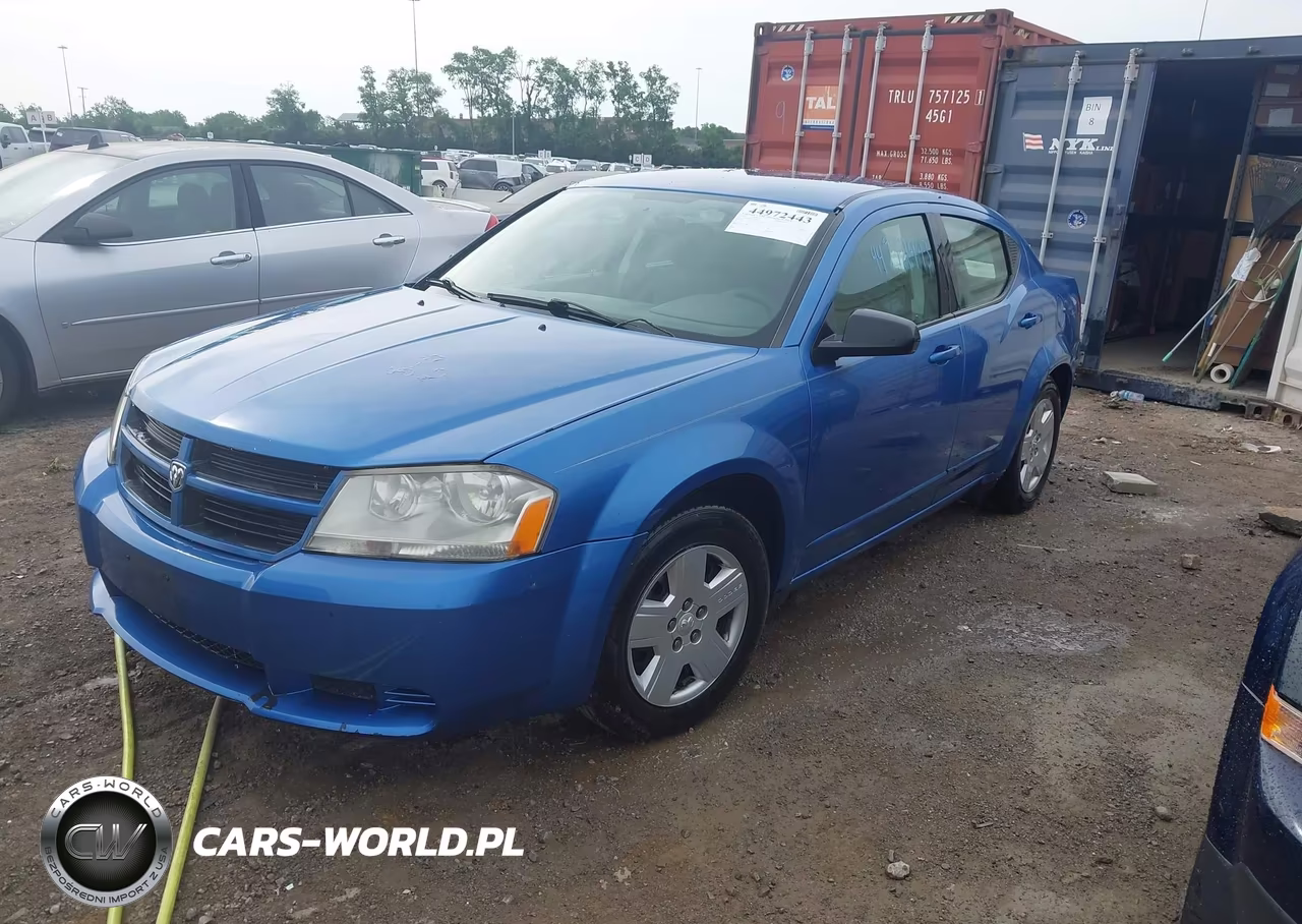 2008 Dodge Avenger Se VIN:1B3LC46K18N241487 - 2