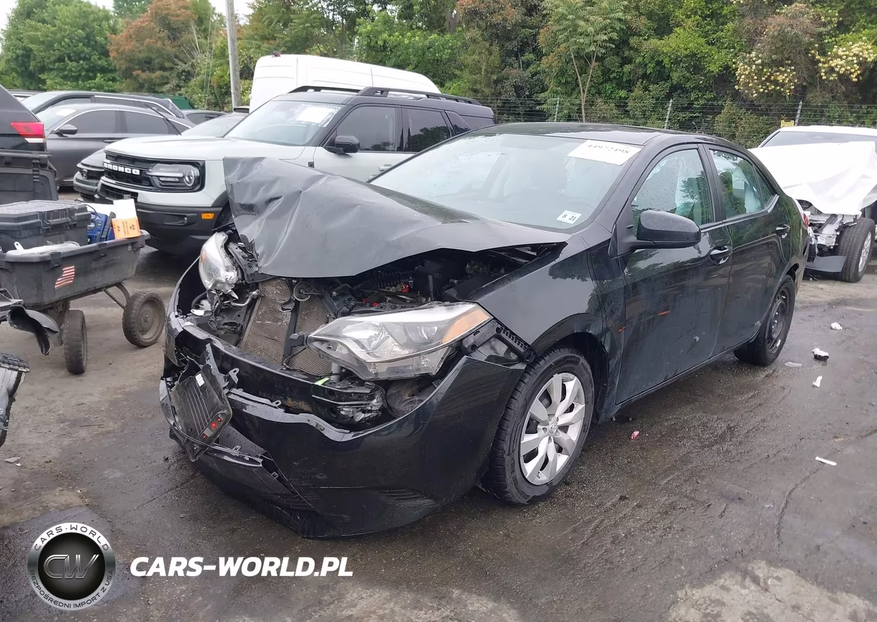 2016 Toyota Corolla Le VIN:2T1BURHE9GC511076 - 2