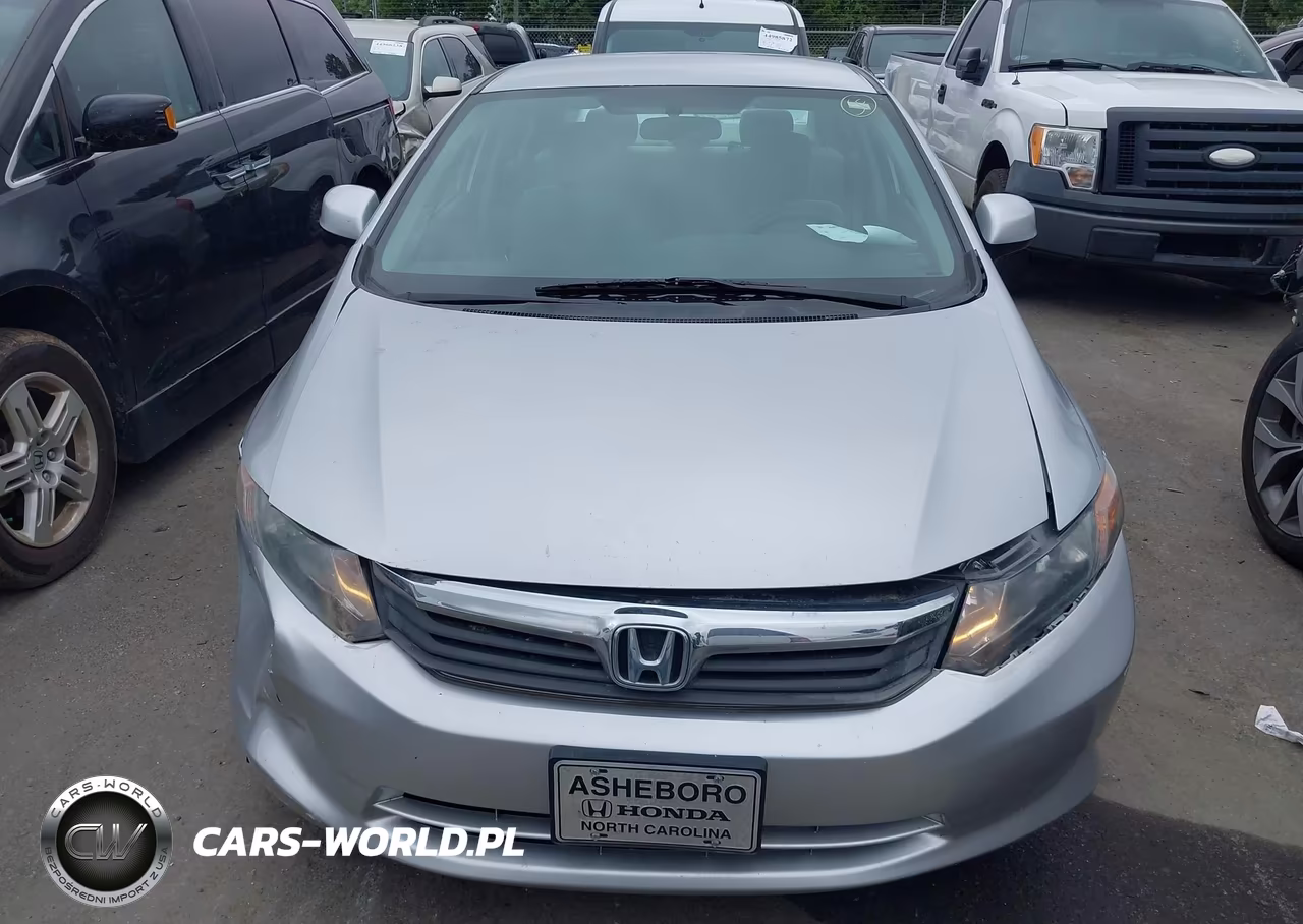 2012 Honda Civic Lx VIN:2HGFB2F54CH333709 - 12