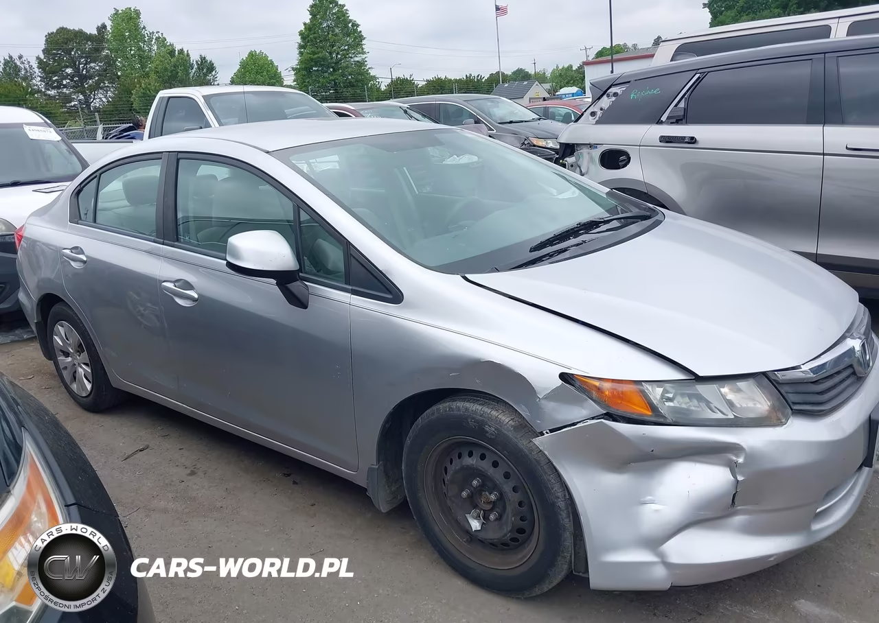 2012 Honda Civic Lx VIN:2HGFB2F54CH333709 - 13