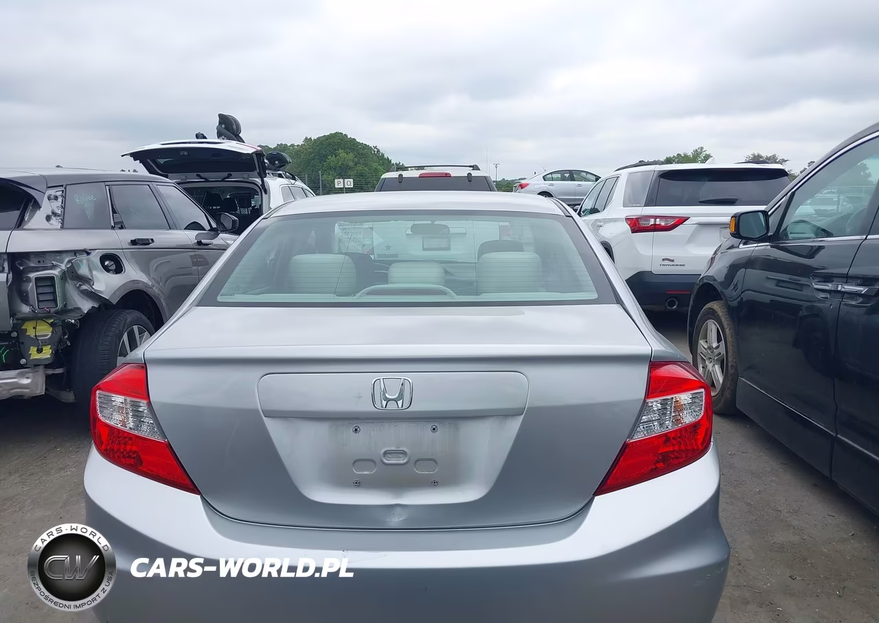 2012 Honda Civic Lx VIN:2HGFB2F54CH333709 - 16