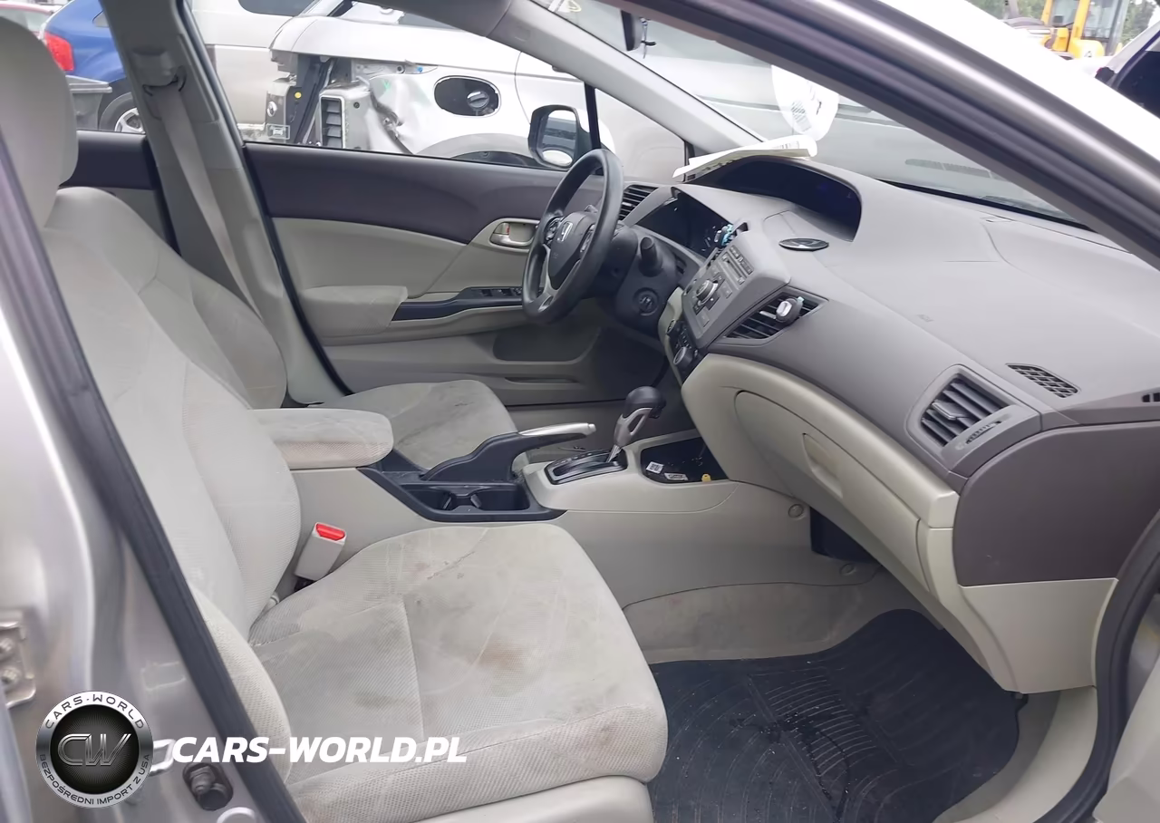 2012 Honda Civic Lx VIN:2HGFB2F54CH333709 - 5