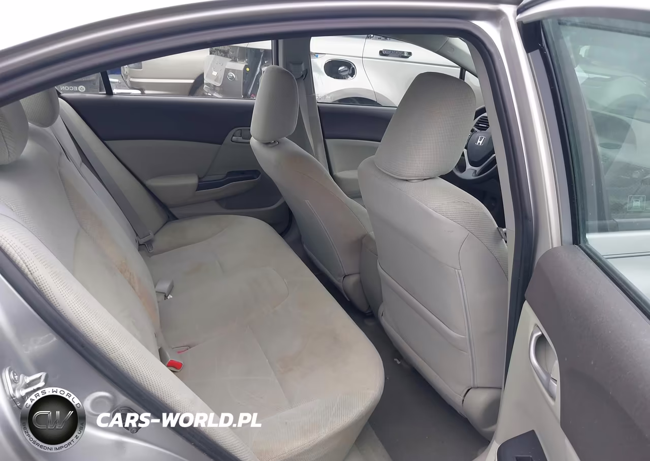 2012 Honda Civic Lx VIN:2HGFB2F54CH333709 - 8