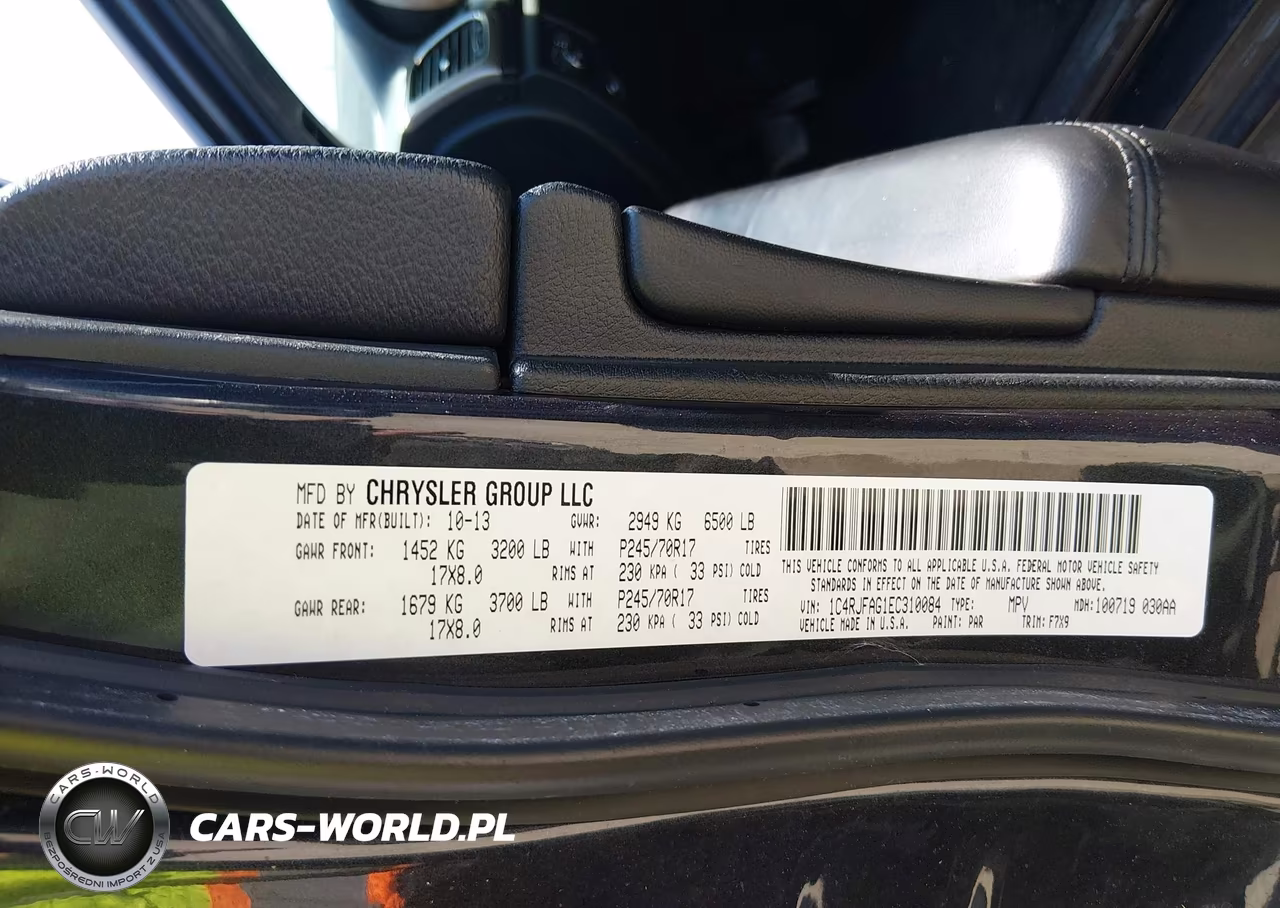 2014 Jeep Grand Cherokee Laredo VIN:1C4RJFAG1EC310084 - 9