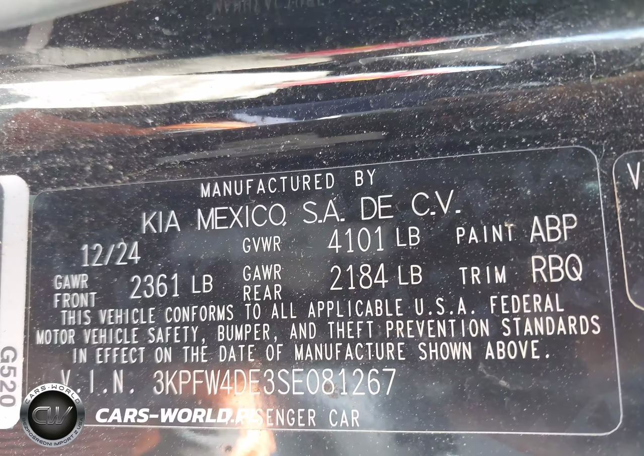 2025 Kia K4 Gt-Line VIN:3KPFW4DE3SE081267 - 9