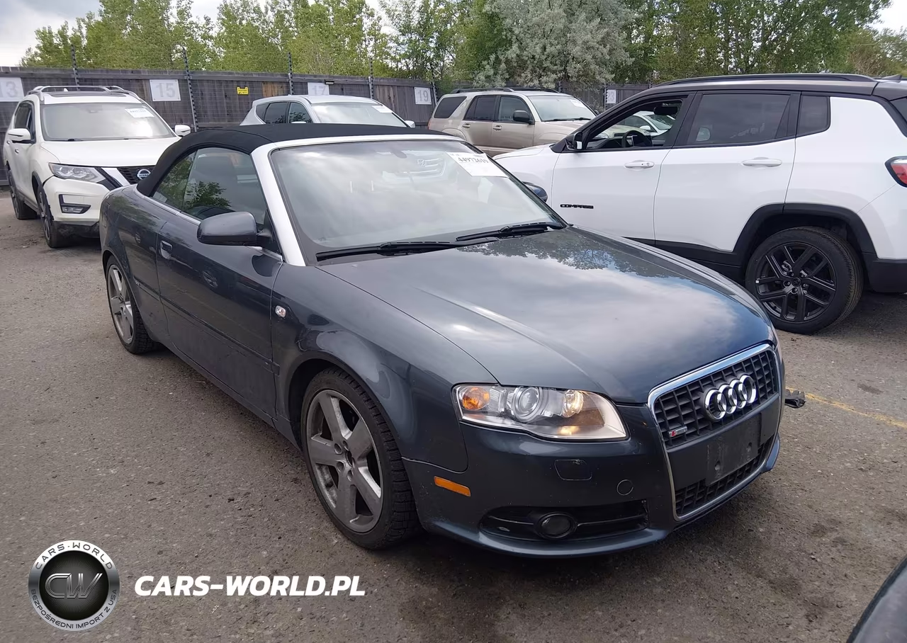 2009 Audi A4 2.0T Cabriolet