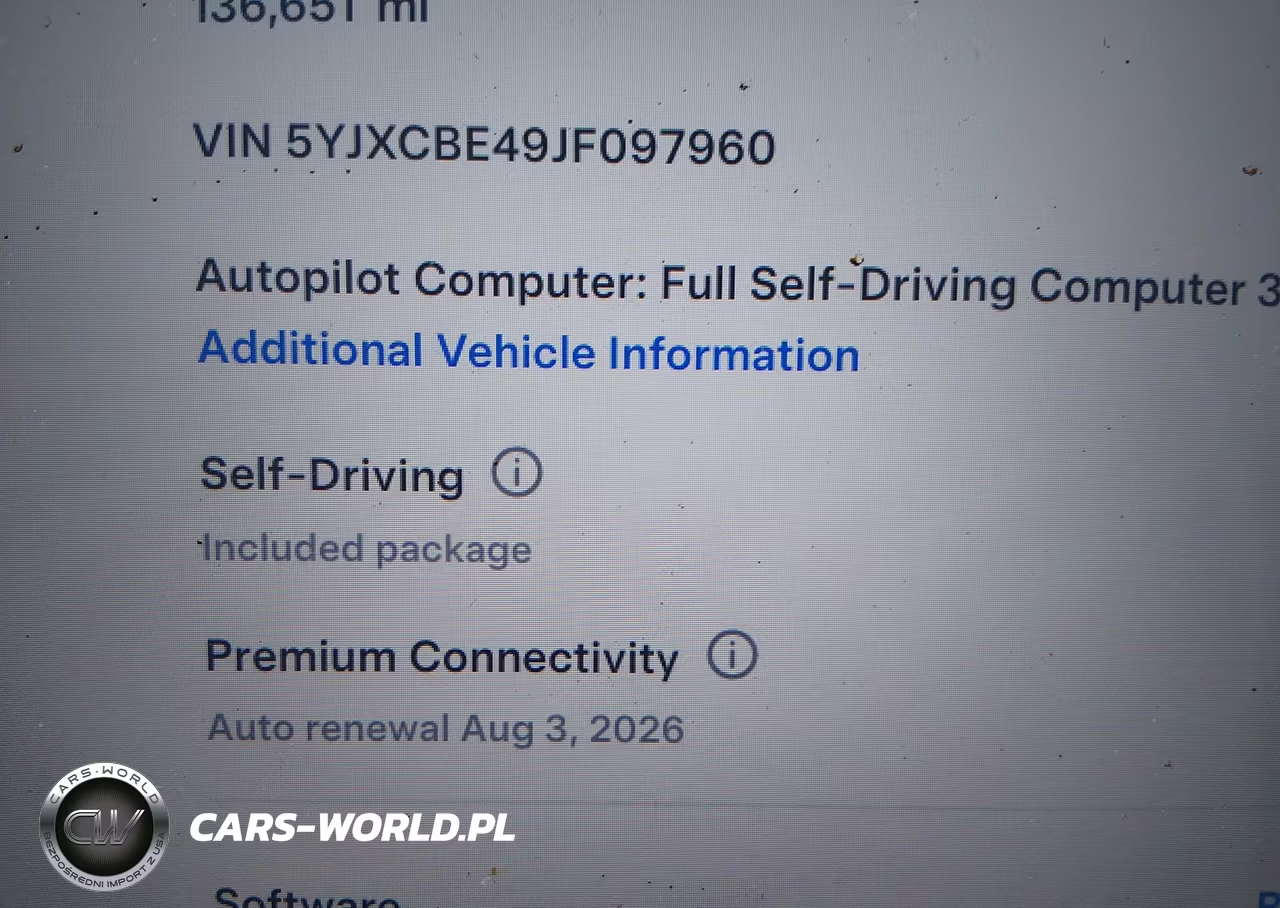2018 Tesla Model X 100D-75D-P100D VIN:5YJXCBE49JF097960 - 9