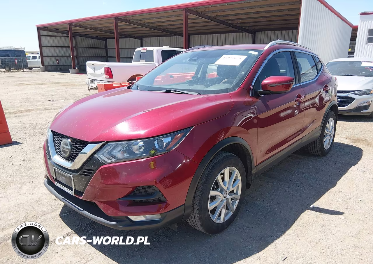 2021 Nissan Rogue Sport Sv Awd Xtronic Cvt VIN:JN1BJ1BW4MW437700 - 2