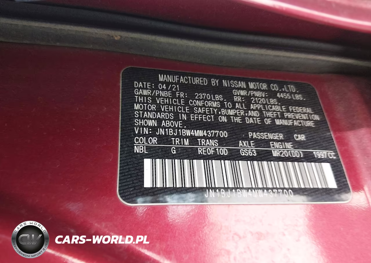2021 Nissan Rogue Sport Sv Awd Xtronic Cvt VIN:JN1BJ1BW4MW437700 - 9