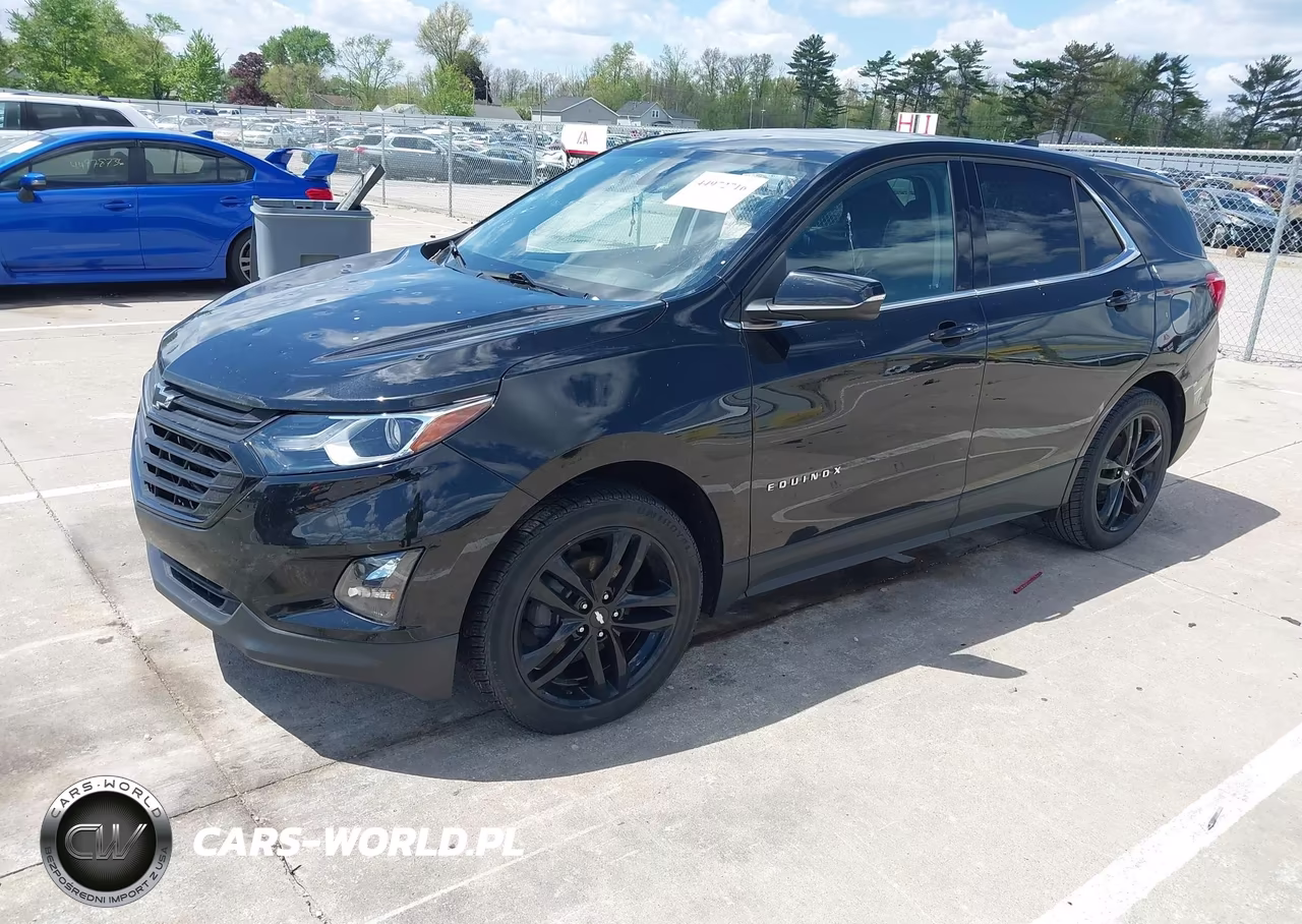 2020 Chevrolet Equinox Fwd Lt 1.5L Turbo VIN:3GNAXKEV2LL236955 - 2