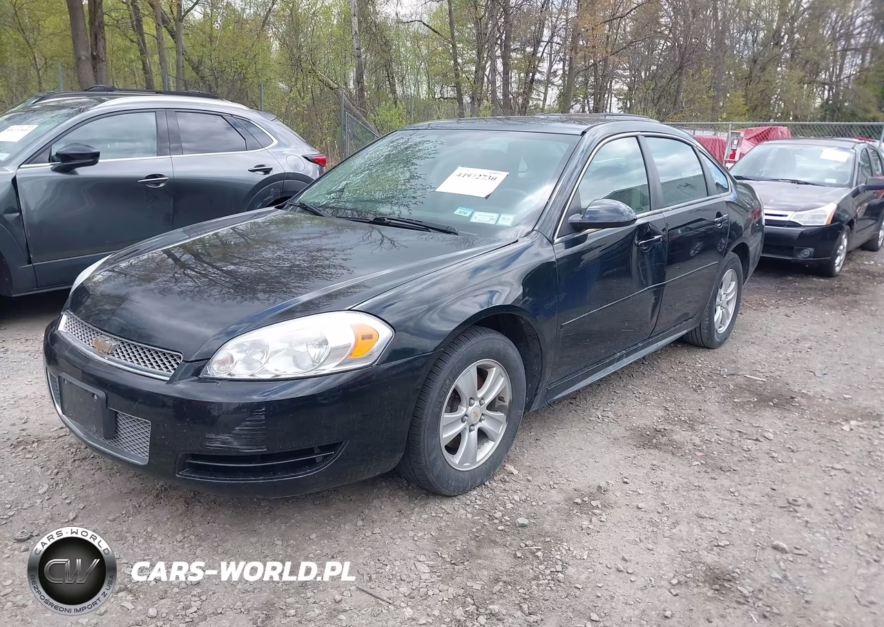 2012 Chevrolet Impala Ls VIN:2G1WF5E38C1297660 - 2