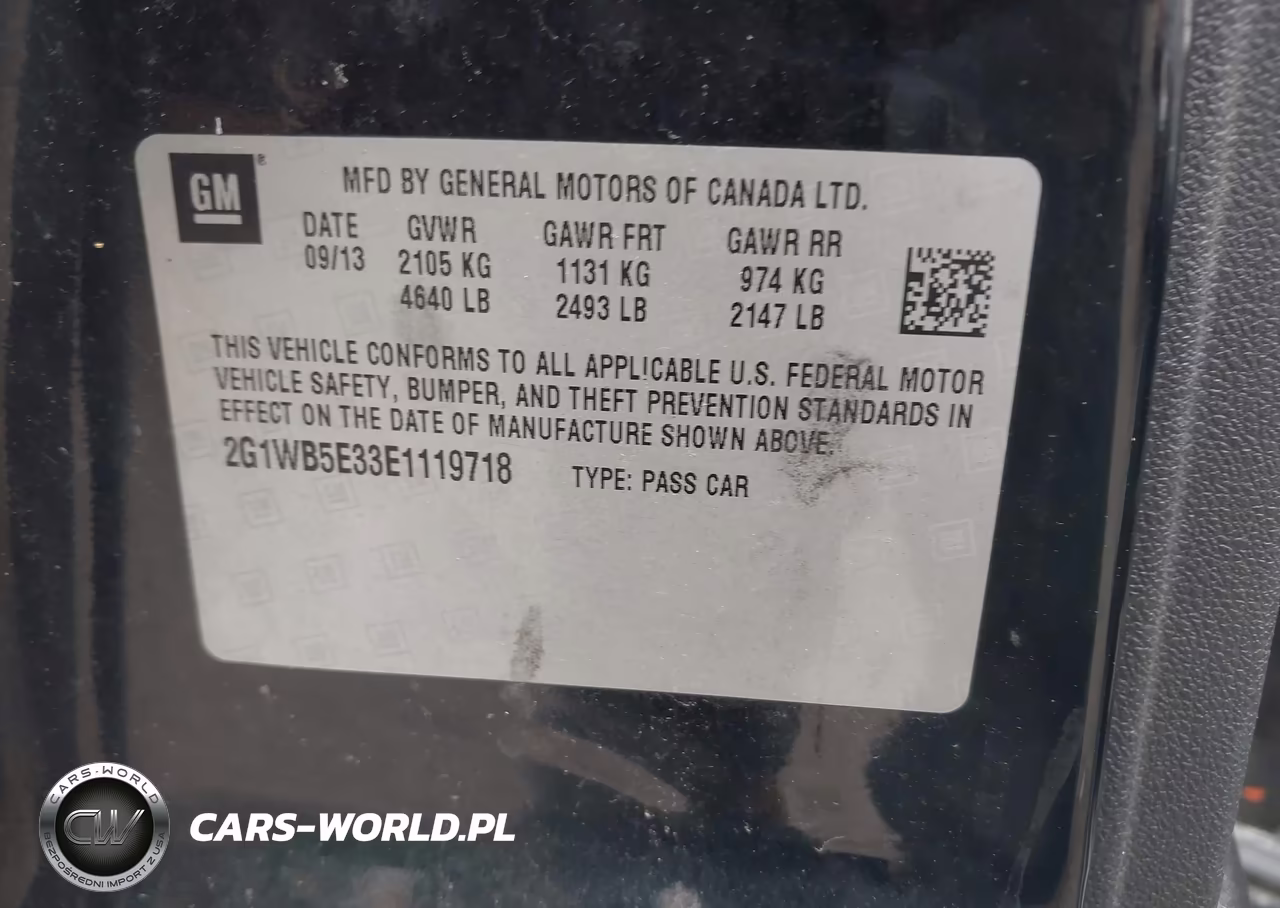2012 Chevrolet Impala Ls VIN:2G1WF5E38C1297660 - 9
