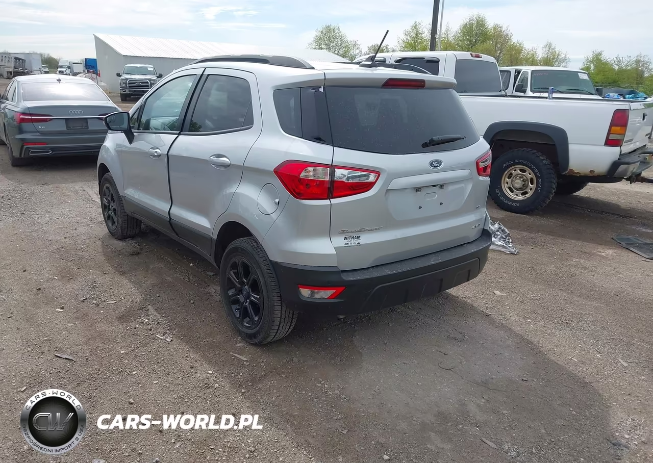 2020 Ford Ecosport Se VIN:MAJ6S3GL0LC348718 - 3