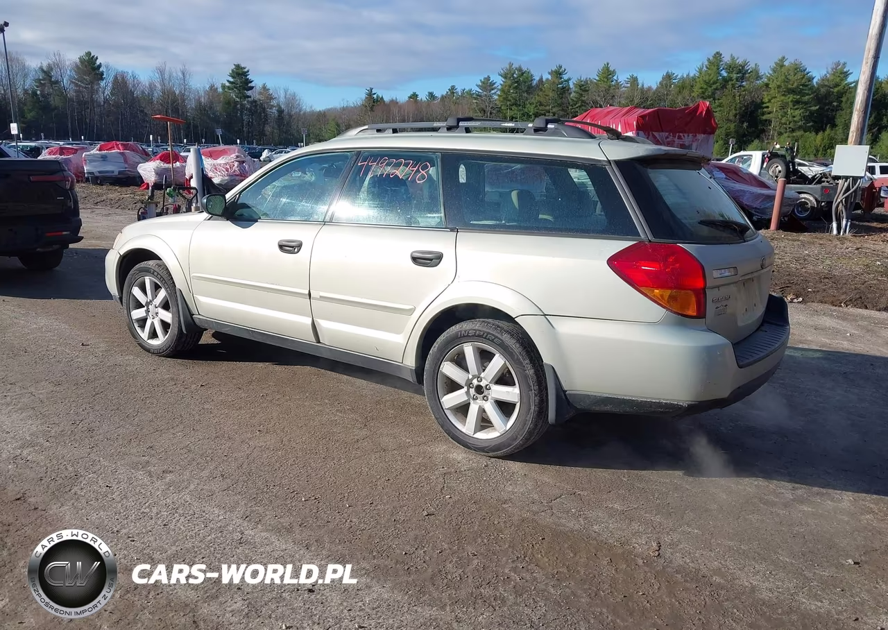 2007 Subaru Outback 2.5I VIN:4S4BP61C077329925 - 3