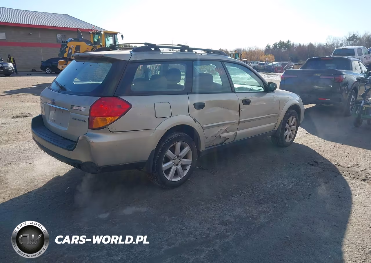 2007 Subaru Outback 2.5I VIN:4S4BP61C077329925 - 4