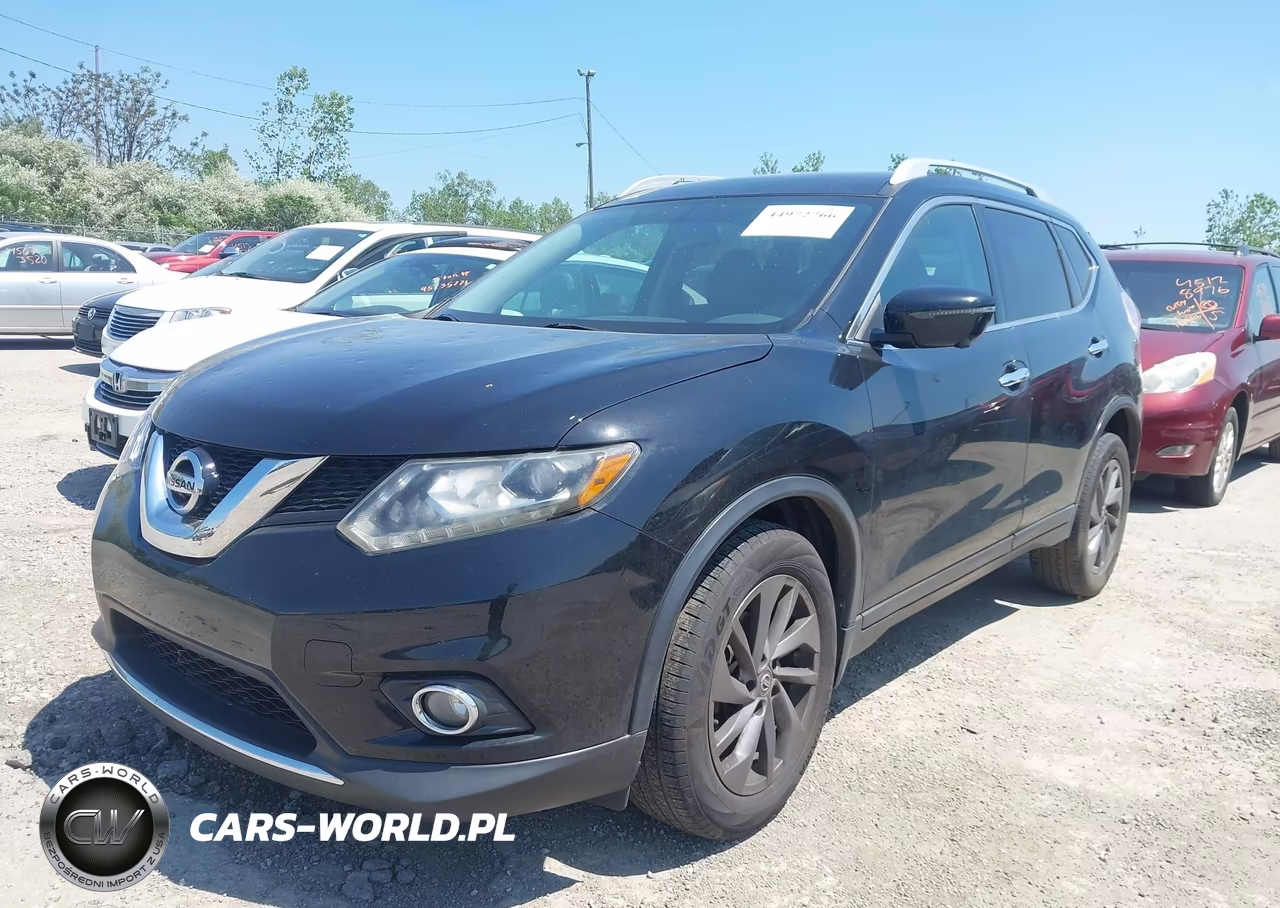 2016 Nissan Rogue Sl VIN:5N1AT2MV3GC778567 - 2
