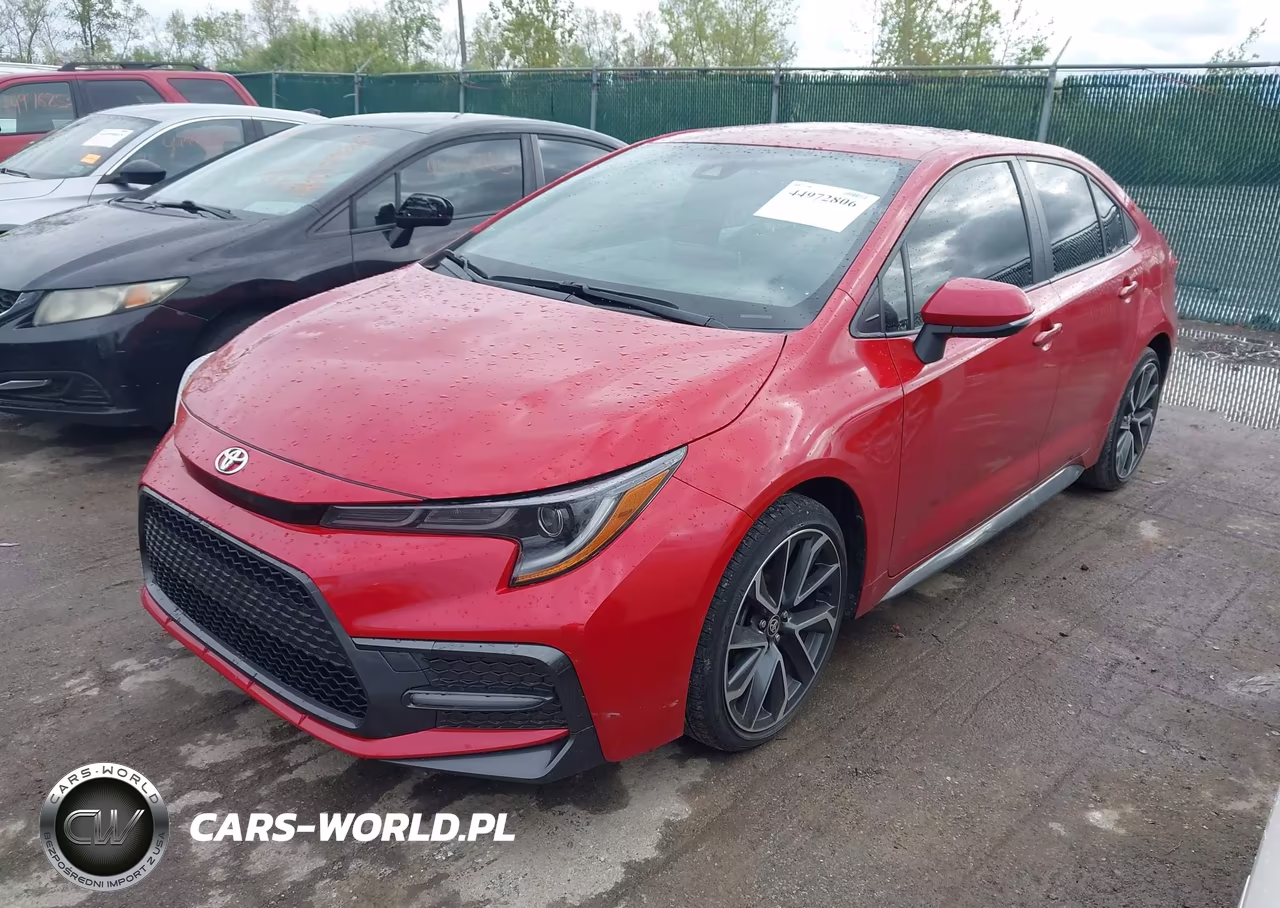 2021 Toyota Corolla Se VIN:JTDS4MCE6MJ064796 - 2