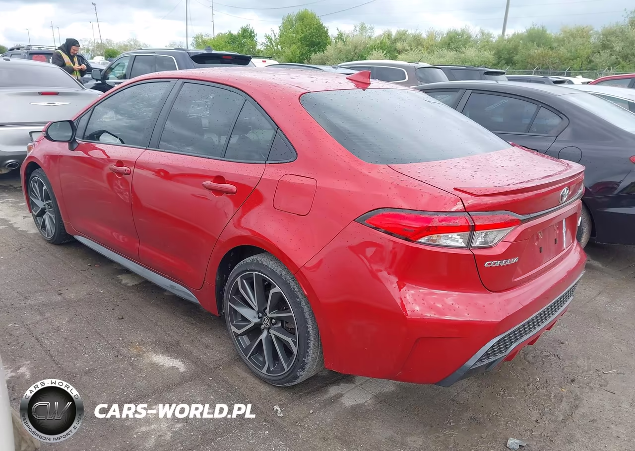 2021 Toyota Corolla Se VIN:JTDS4MCE6MJ064796 - 3