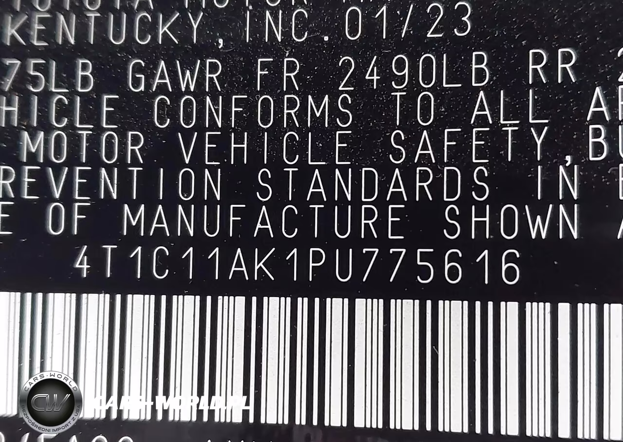 2023 Toyota Camry Le VIN:4T1C11AK1PU775616 - 9