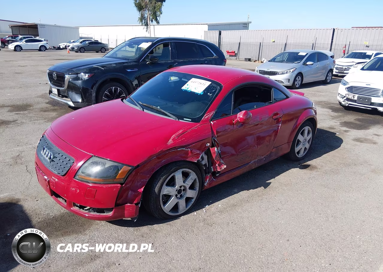 2001 Audi Tt VIN:TRUSX28N211037097 - 2