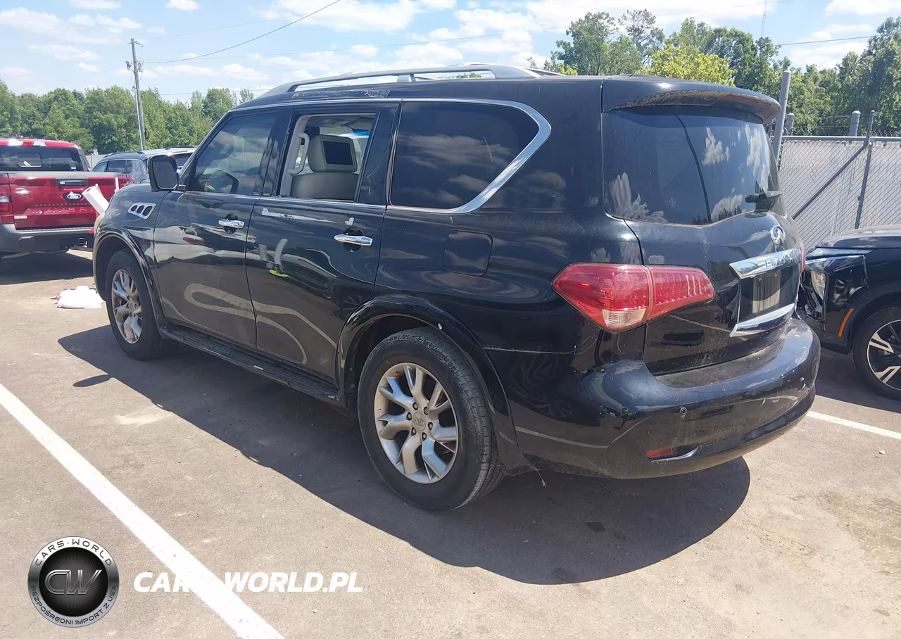 2011 Infiniti Qx56 VIN:JN8AZ2NFXB9502097 - 3