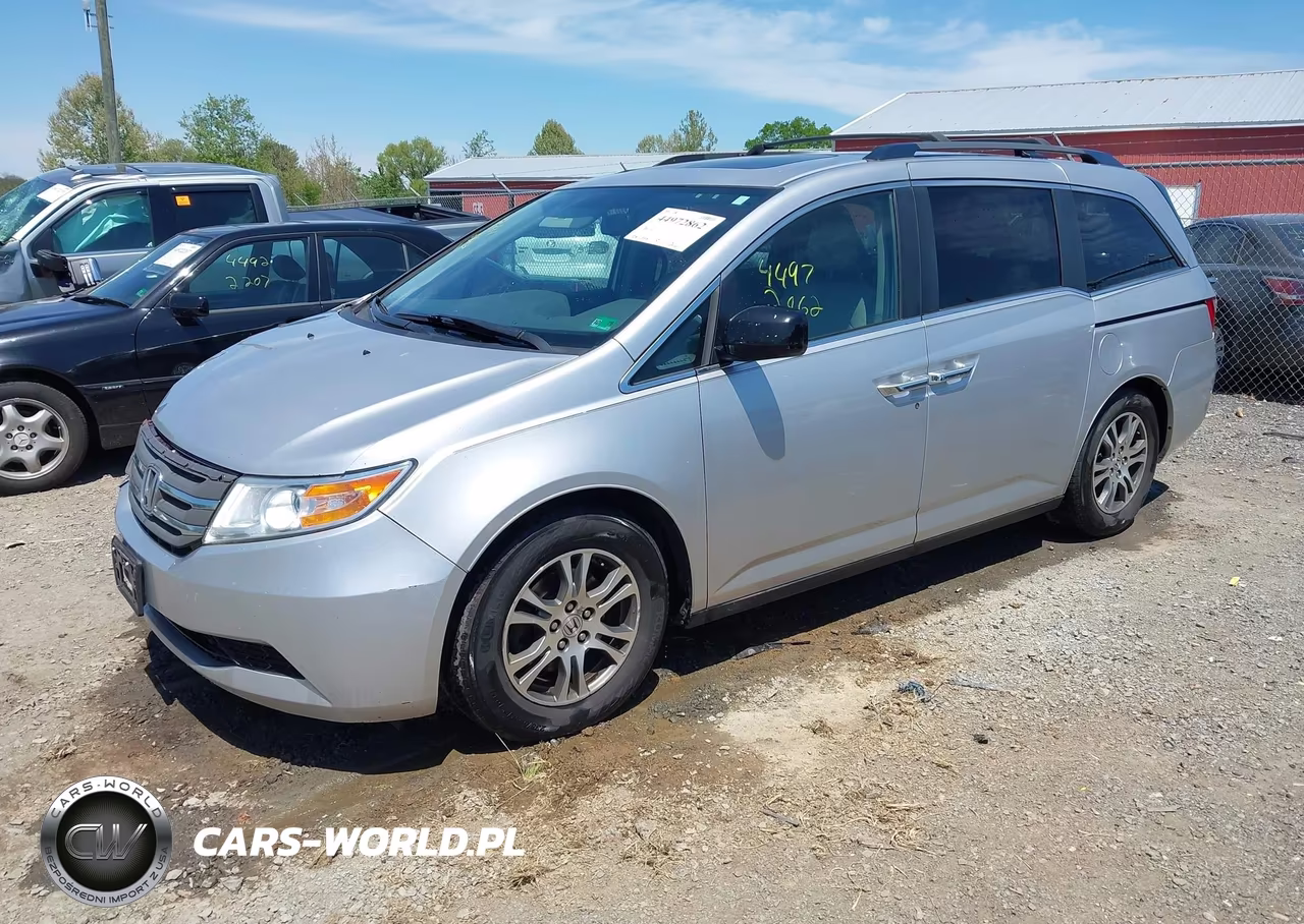 2013 Honda Odyssey Ex-L VIN:5FNRL5H68DB046879 - 2