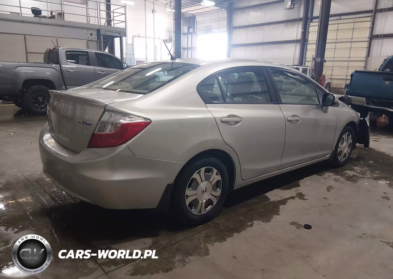 2012 Honda Civic Hybrid VIN:JHMFB4F23CS005558 - 4