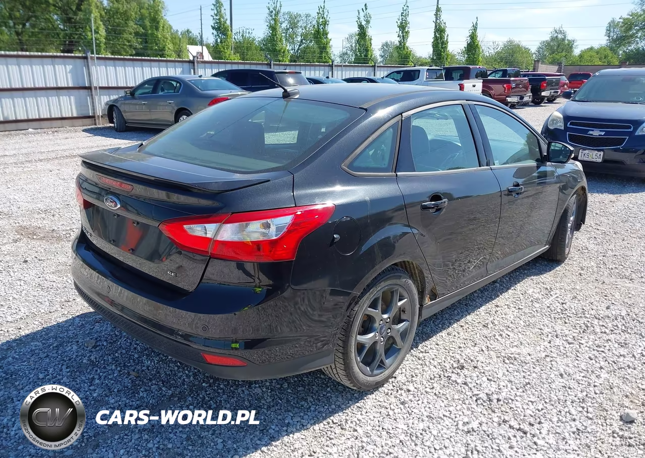 2013 Ford Focus Se VIN:1FADP3F29DL209464 - 4