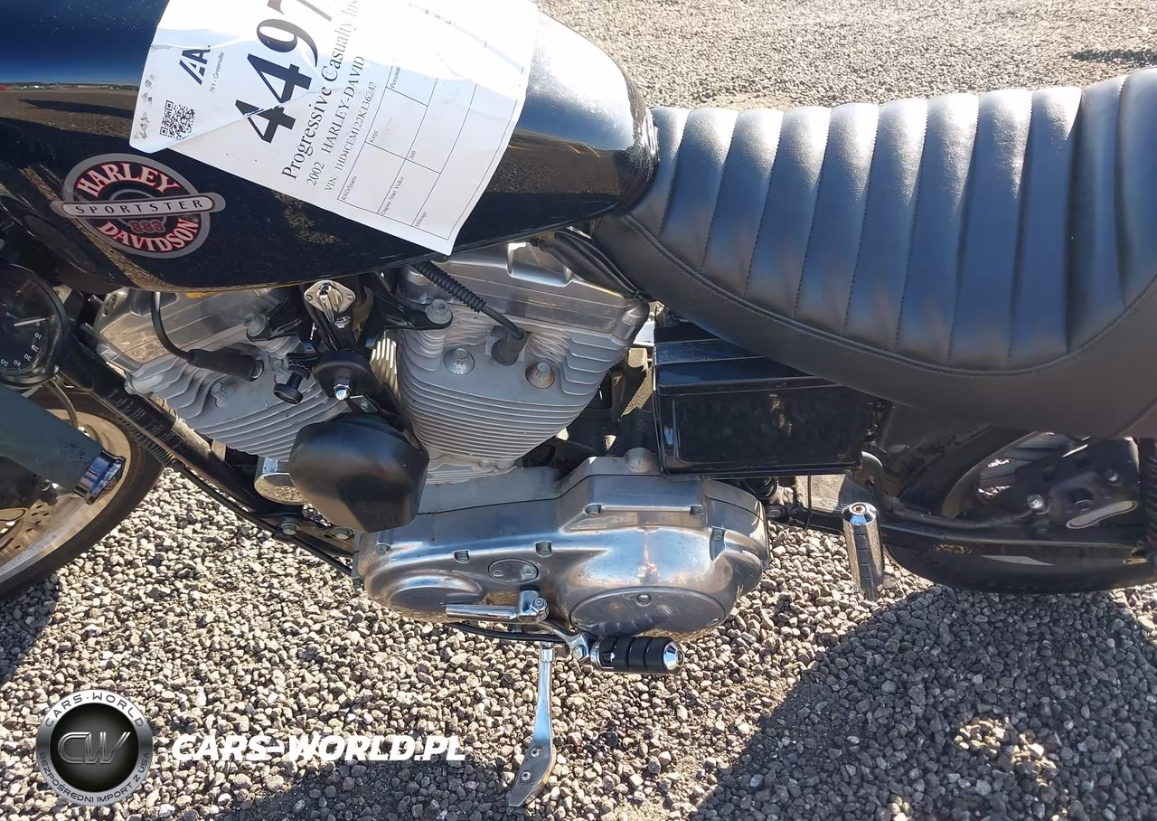 2002 Harley-Davidson Xl883 Hugger VIN:1HD4CEM122K136242 - 9