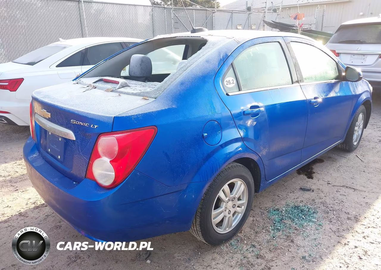 2016 Chevrolet Sonic Lt Auto VIN:1G1JC5SH4G4167677 - 4