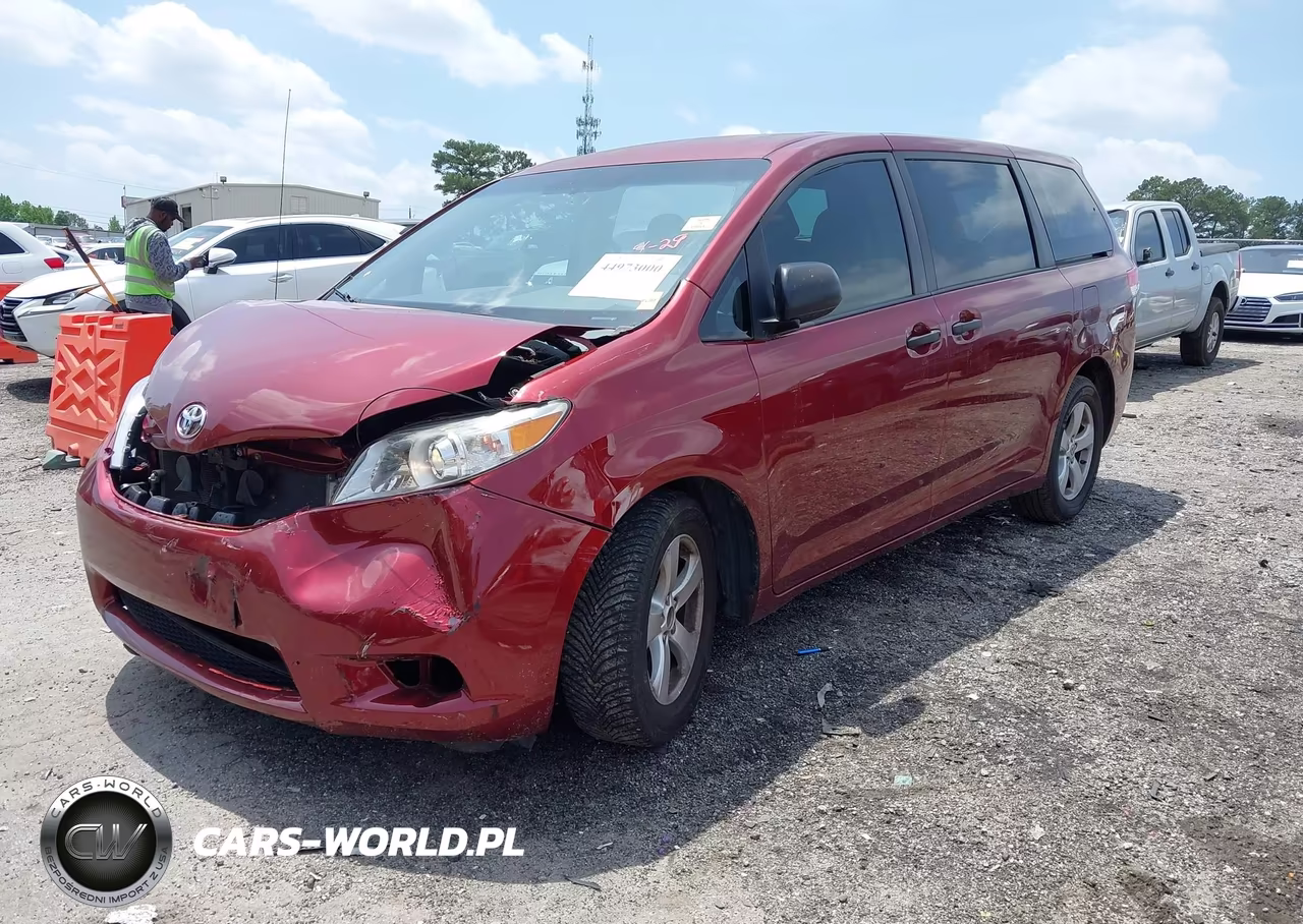 2011 Toyota Sienna Base V6 VIN:5TDZK3DC6BS147673 - 2