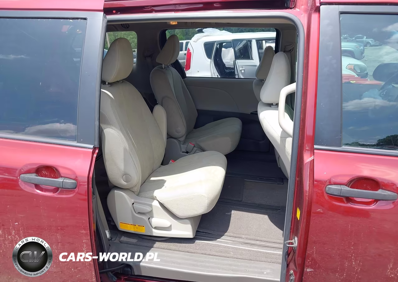2011 Toyota Sienna Base V6 VIN:5TDZK3DC6BS147673 - 8