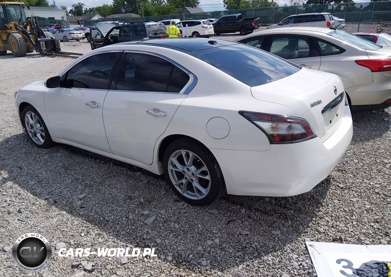 2012 Nissan Maxima 3.5 Sv VIN:1N4AA5AP5CC840567 - 3