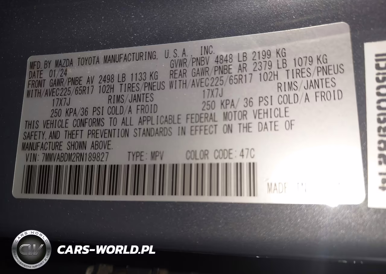 2024 Mazda Cx-50 2.5 S Premium VIN:7MMVABDM2RN189827 - 9