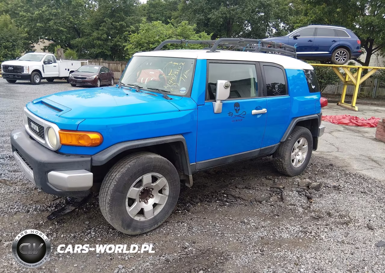 2008 Toyota Fj Cruiser VIN:JTEZU11F18K003019 - 2
