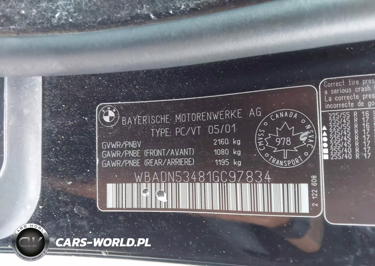 2001 BMW 540I VIN:WBADN53481GC97834 - 9