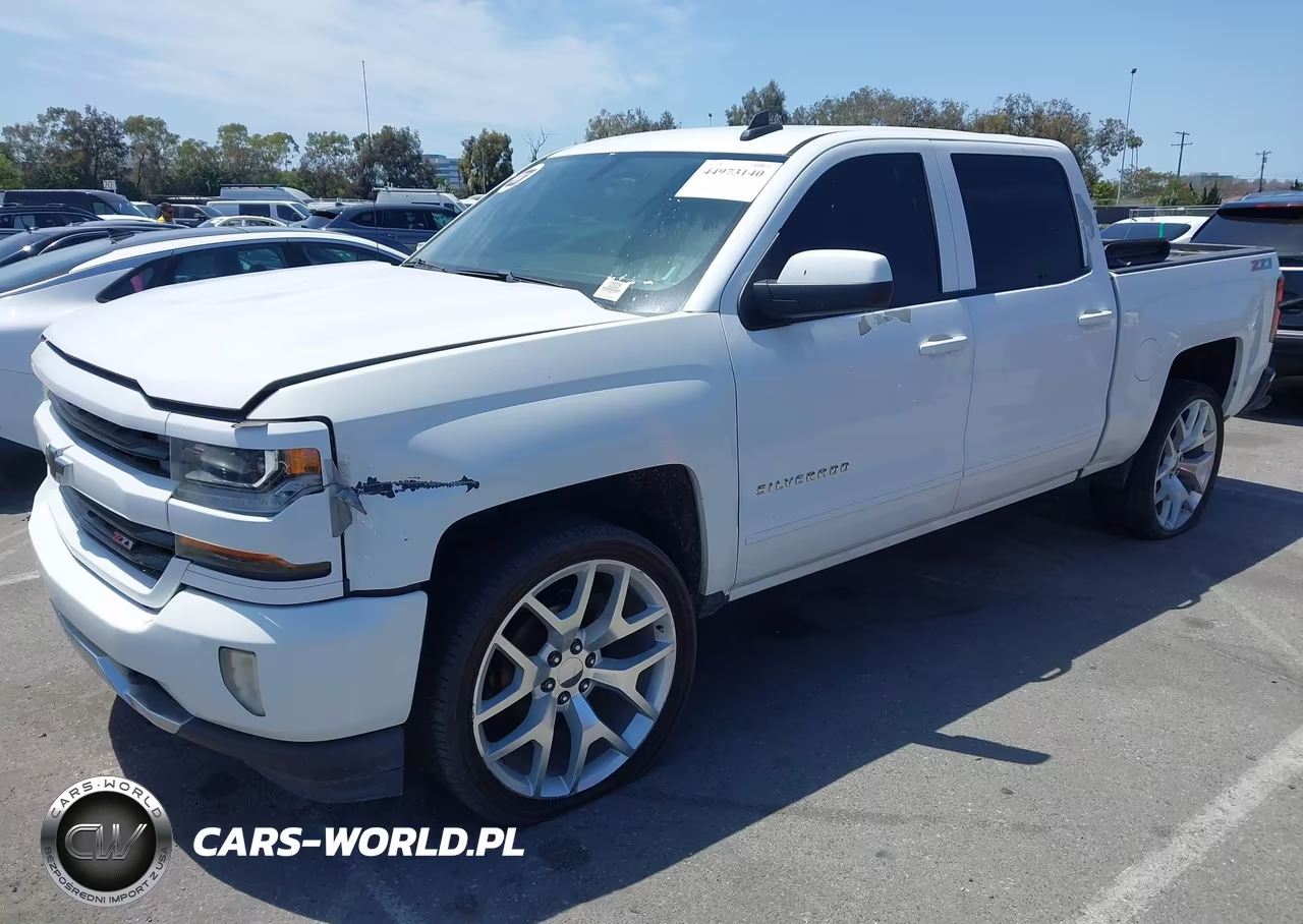 2016 Chevrolet Silverado 1500 2Lt VIN:3GCUKREC9GG248529 - 2