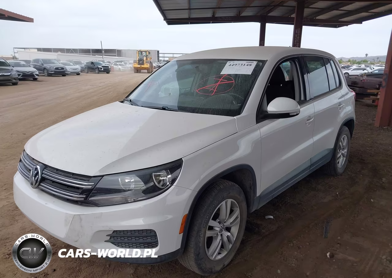 2013 Volkswagen Tiguan S VIN:WVGAV7AX9DW504927 - 2