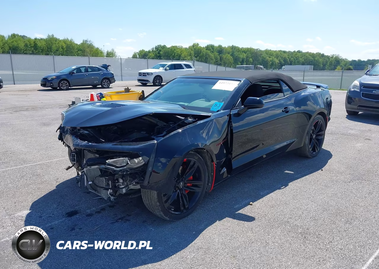 2022 Chevrolet Camaro Rwd Lt1 VIN:1G1FF3D77N0130388 - 2
