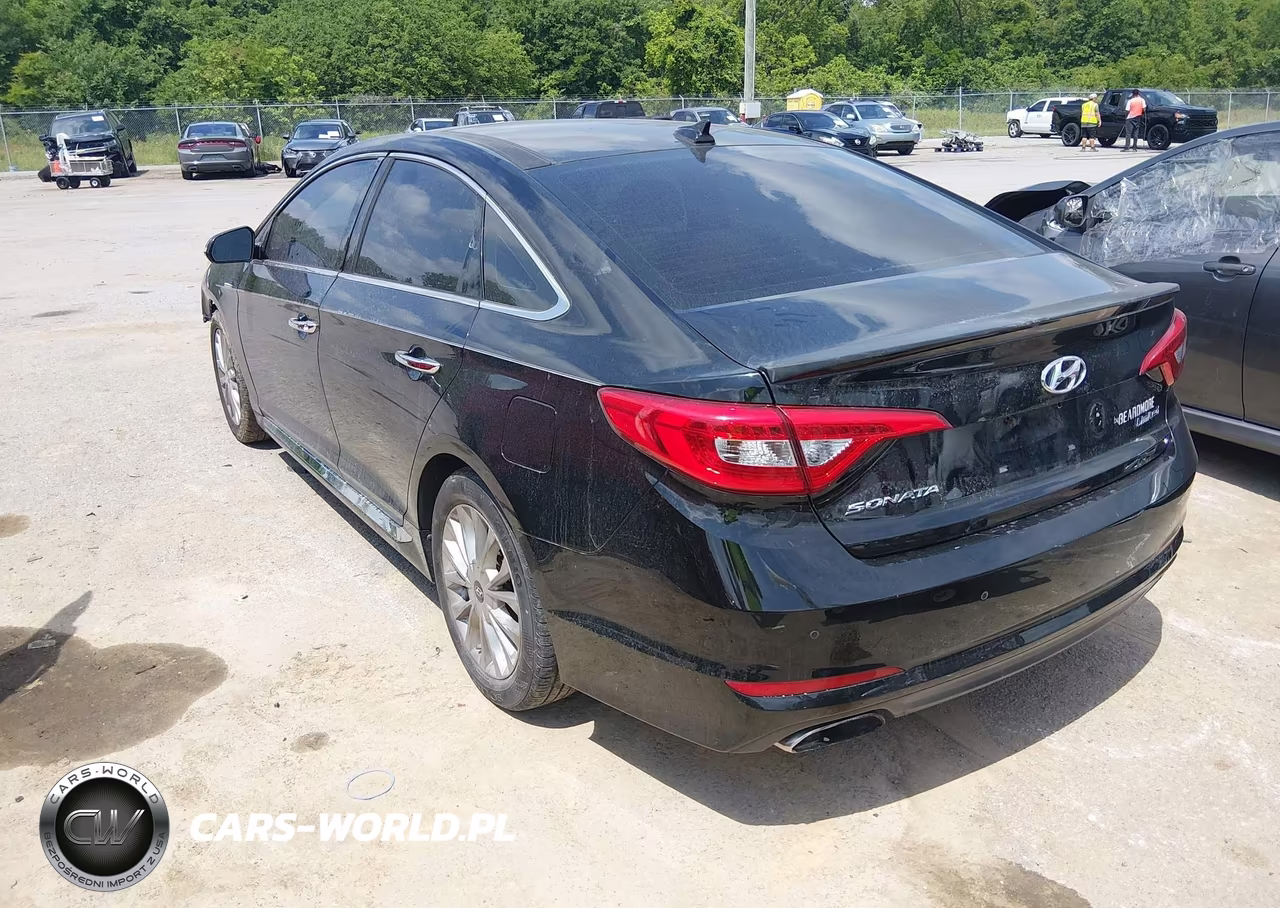 2015 Hyundai Sonata Limited VIN:5NPE34AFXFH162110 - 3
